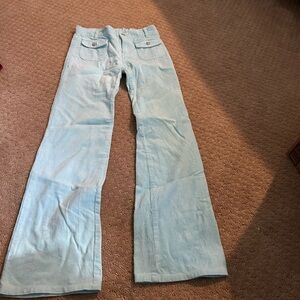Gymboree Aqua Corduroy Pants